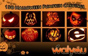 HalloweenPumpkinCarvings 300x193 130 Halloween Pumpkin Carvings