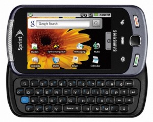Samsung Moment 300x240 Samsung Moment Android Phone Headed to Sprint