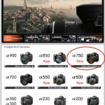 Sony Alpha A750 Leaked