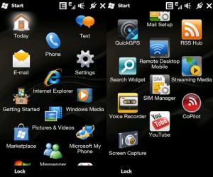 startmenu 01 300x250 Windows Mobile 6.5 Review