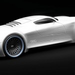 Audi R10 Concept Car With V10 Engine