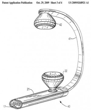 apple patents shuffle media playing headset 1 300x362 Apple Patent reveals iPod like Wireless Headset