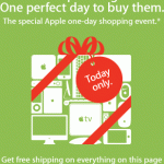 Apple’s One-Day Shopping Event