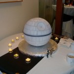 Death Star Wedding Cake