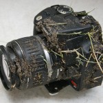 Canon Rebel XT Survives Huge Drop