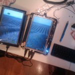 Dual Touchscreen Tablet – Harlequin