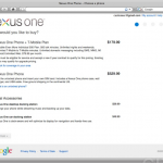 Google Nexus One to cost $179.99 on Contract