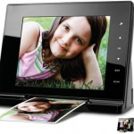 Digital Photo Frame with Built in Scanner