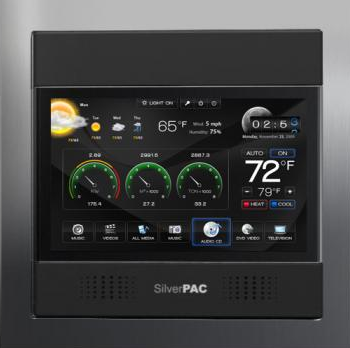 Silver STAT 7 front SilverSTAT 7 Advanced Thermostat with In Home Display