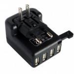 Universal 4 Port USB Wall Charger