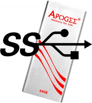 Apogee smallest USB 3 drive 300x333 Apogee Astro Drive A101 USB 3.0 Storage