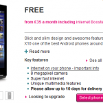 Sony Ericsson X10 Prepares for Launch on T-Mobile UK
