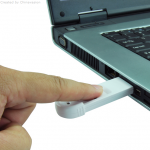 USB Fingerprint Reader with 8GB Flash Storage