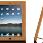 Vers Wood Apple iPad Case/Stand