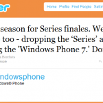 Windows Phone 7 Drops the Series from it’s Name