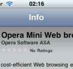Apple iPhone Opera Mini Browser is #1 in US