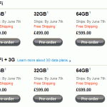 Apple iPad UK Pre-Orders now Shipping June 7