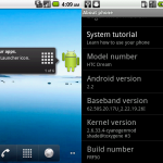 T-Mobile G1 gets Android 2.2 Froyo Alpha Release