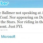 Steve Ballmer Will Not be Speaking at WWDC 2010