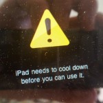 Apple iPad Didn’t Like the UK Heatwave