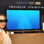 Sharp Quadtron 3D LED TVs Announced