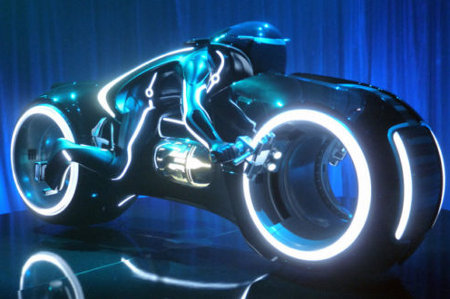  is claiming to be selling five street legal TRON Lightcycle replicas