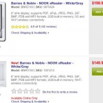 WiFi Only Nook $149.99 at Best Buy