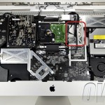 27 inch iMac Taken Apart – SSD Installs Difficult