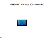 HP Slate 500 brings Eight Windows 7 Tablets to Choose From