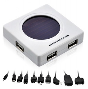 solar charger usb hub 300x304 Solar Charger USB Hub