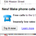 Google Voice Calling in Gmail – Testing in Progress