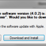 iPhone iOS 4.0.2 Software Update