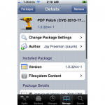 iOS PDF Exploit Requires Jailbreak on Older gen iPhone