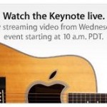Apple to Live Stream Event Today