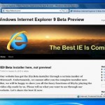 Internet Explorer 9 Video Demo