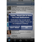 Twitter for iPhone to get Push Notifications
